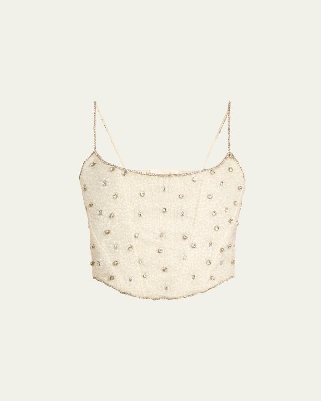 Minto Embellished Corset Top